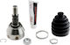 NTY Transmission Shafts for Chrysler GTS Jaguar MK II Opel Signum / Vectra Saab 9-3