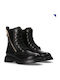 Kids Boots with Zipper Black