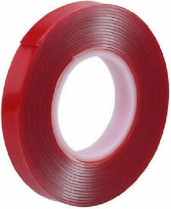 Selbstklebend Doppelseitiges Klebeband Rot 2mmx2m 1Stück