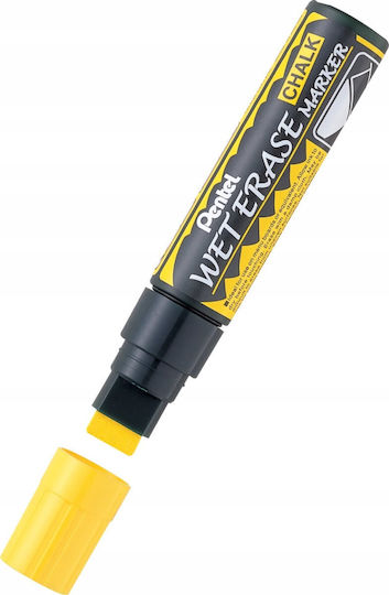 Pentel Marker Yellow Liquid Chalk for Porcelain and Glass