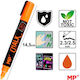 Madrid Papel Marker Orange Blackboard Liquid Chalk for Glass