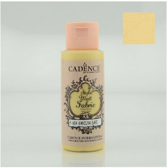 Cadence Liquid Craft Paint Beige for Fabric 59ml