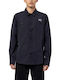 HUF Men's Shirt Long Sleeve Black