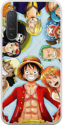 One Piece Back Cover Σιλικόνης Πολύχρωμο (Xperia 5)