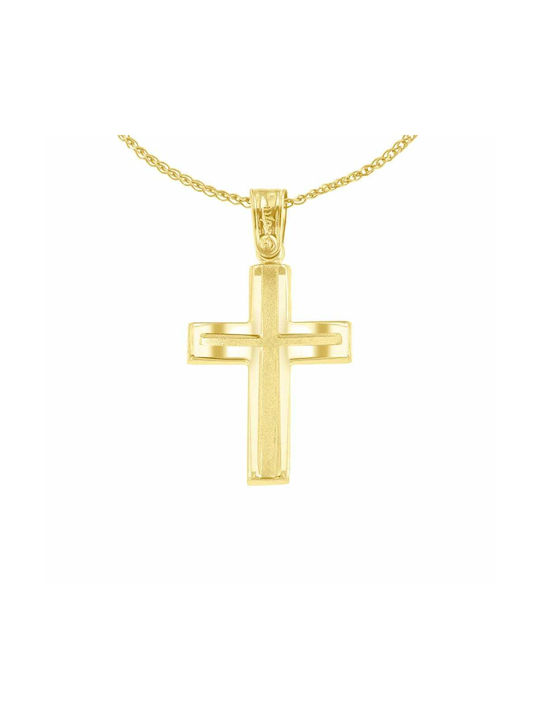 Eforo Χρυσός Σταυρός 14K