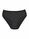 Damen Slip Nahtlos Schwarz