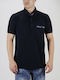 Polo Kurzarmbluse Marineblau