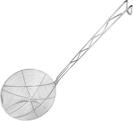 Gimetal Untiefe Servierlöffel Spinnensieb Rostfreier Stahl 12,5cm