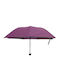 Tradesor Regenschirm Kompakt Lila