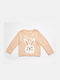 Evita Children's Sweater Long Sleeve Pink