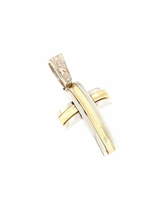 Ios Men's Gold Cross 14K