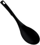 Shallow Nylon Kitchen Spoon Black 28.5cm