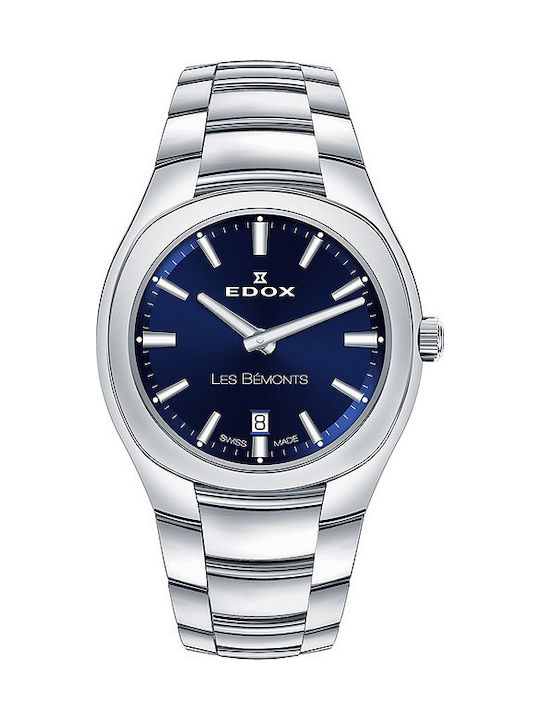 Edox Women's Watch with Silver Metal Bracelet