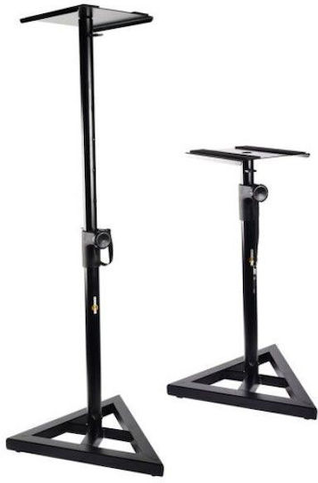 DNA Floor Speaker Stands Set of 2 Pieces in Black Color