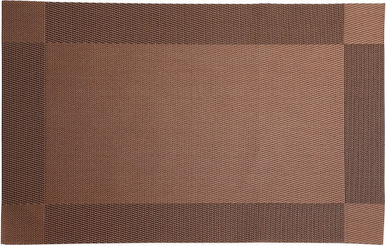 Ready Σουπλά Πλαστικό Καφέ 45x30cm 12τμχ Ready Σουπλά Πλαστικό Καφέ 45x30cm 12τμχ