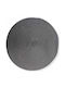 Round Wicker Placemat Gray