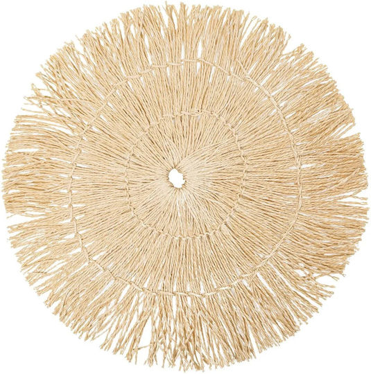Secret de Gourmet Round Wicker Placemat Beige 38cm