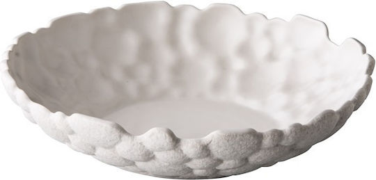 Raw Salatschüssel Keramik Weiß 24.5x24.5x5.5cm 6Stück