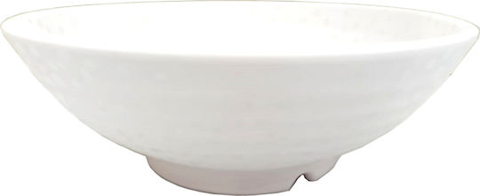 Atlas Melamin Salatschüssel Melamin Weiß 24x24cm 1Stück