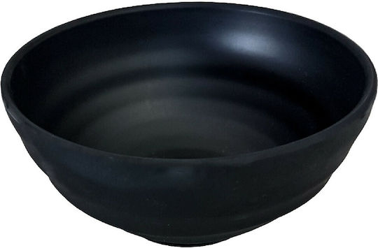 Atlas Melamin Salatschüssel Melamin Schwarz 19x19cm 1Stück