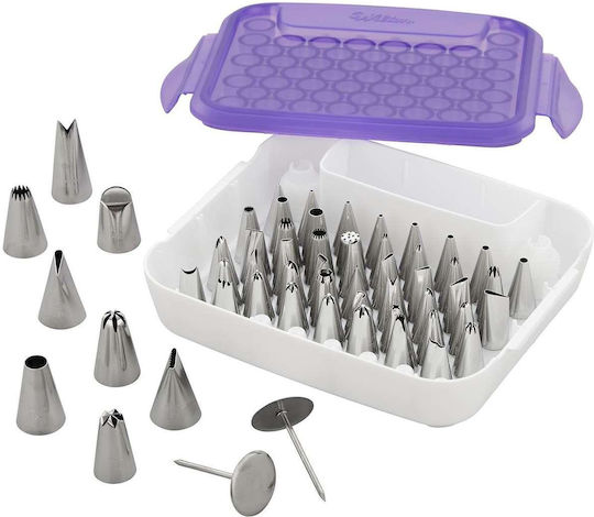 Wilton Set Cornet Patiserie Metalic 2cm 55buc 02-0-0228
