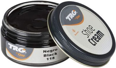 TRG the One Shoe Cream Jar Shoe Grease Black 50ml