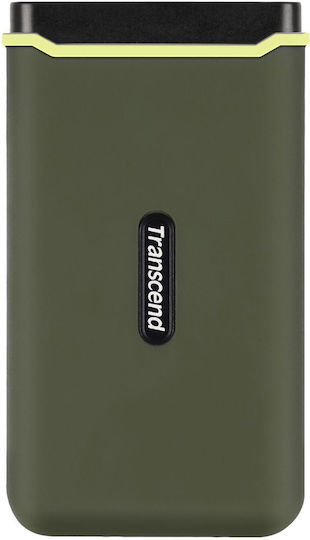 Transcend ESD380C USB-C / USB 3.2 Externe SSD 500GB 2.5" Grün