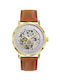 Certus Watch Automatic with Brown Leather Strap