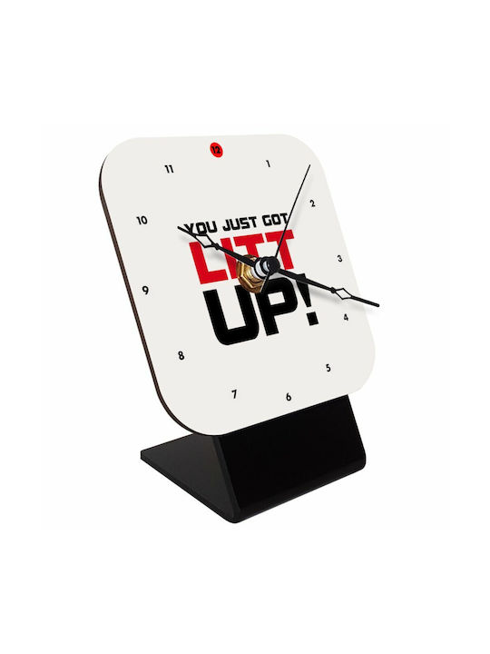 Just Tischuhr KP_13507_CLOCK-DESK-SQUARE