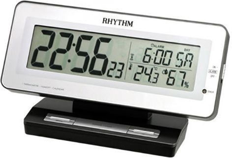 Rhythm Ceas De Masa Digital Din Plastic Negru LCT049NR02