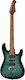 Fusion-III Elektrische Gitarre Stratocaster mit HSH Tonabnehmerkonfiguration Gloss Trans Flamed Blue Burst