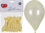 Set of 10 Balloons Latex White