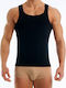 Men's Undershirt Sleeveless in Black Color