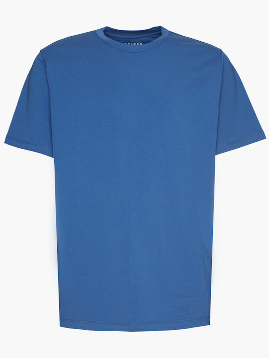 Sseinse Herren T-Shirt Kurzarm Blau