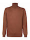 Langarm-Pullover Braun