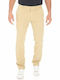 Hose Chino Elastisch Gelb