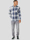 31-200185 Long-Sleeve Flannel Shirt in Regular Fit Plaid Plaid