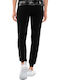 Pantaloni Dama Tesatura Negru