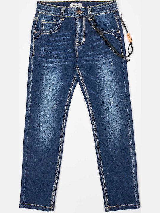 Kinder Schlaghose Jeans Blau
