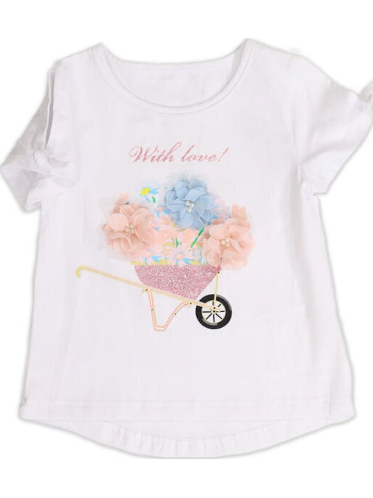 Kids' Shirt Short Sleeve White