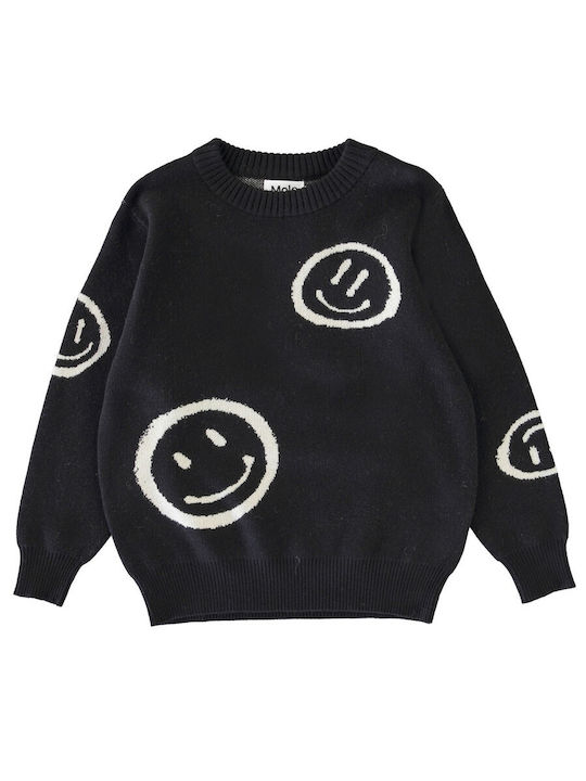 Molo Kids Sweater Long Sleeve Black