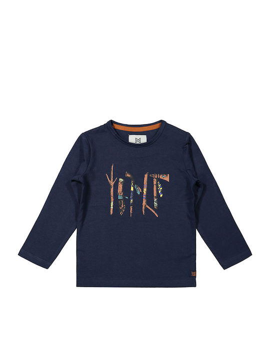 Koko Noko Kids Blouse Long Sleeve Navy Blue