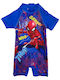 Marvel Kids Swimwear One-Piece Blue