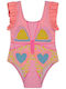 Billieblush Costum de baie pentru copii Întreg Roz