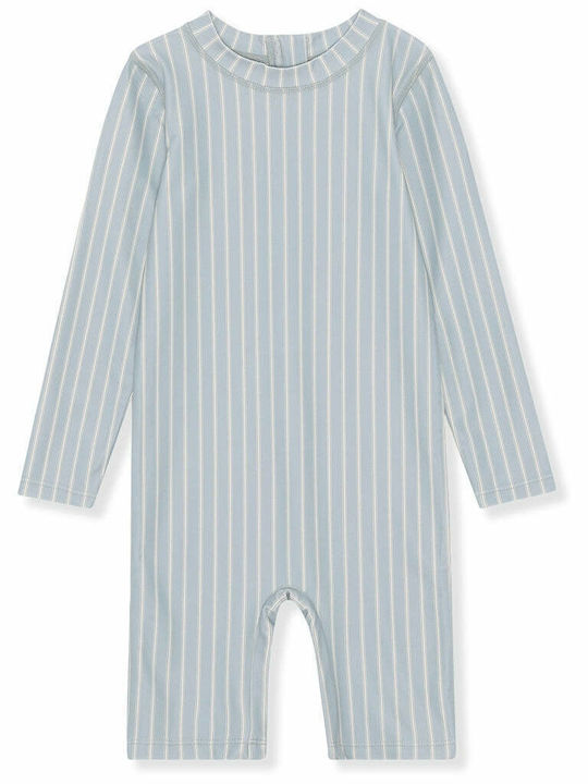 Konges Slojd Kids Swimwear Long Sleeve One-piece Light Blue