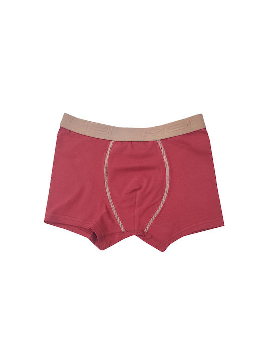 MEI Kids Boxer Burgundy 1pcs