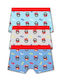Cotonella Kids' Set with Boxers Red 3pcs