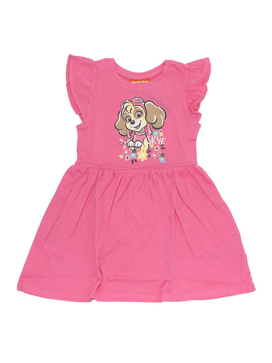 Nickelodeon Παιδικό Φόρεμα Κοντομάνικο Ροζ N0661 | Skroutz.gr
