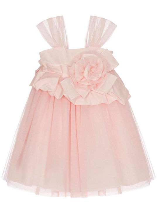 Balloon Chic Kids Dress Pink