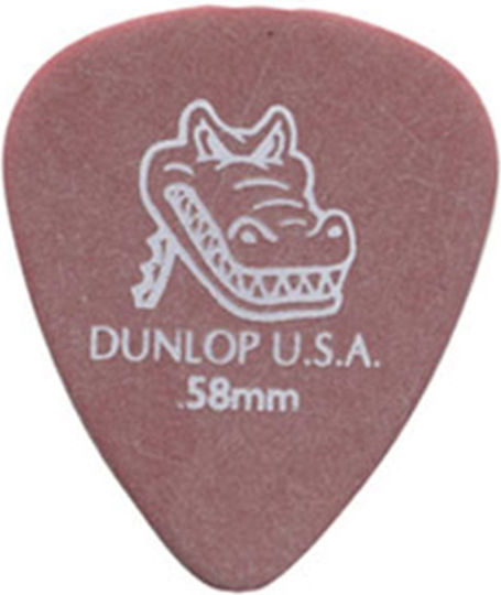 Dunlop Picks Guitar Gator Thickness 0.58mm Set 12pcs
